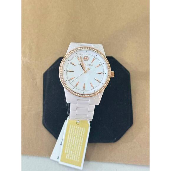 Michael Kors Ritz MK6838  Crystal White Dial Women's Watch - Picture 2 of 5